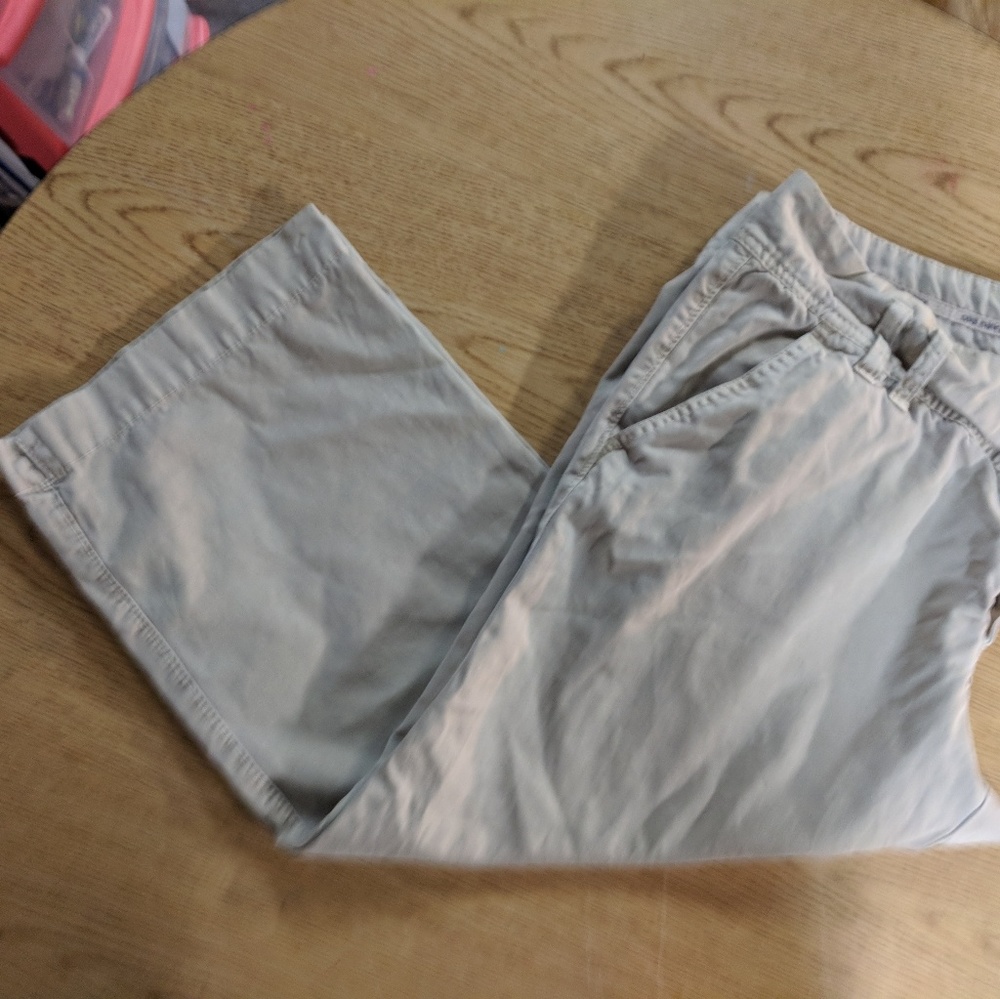 Tan Capri pants